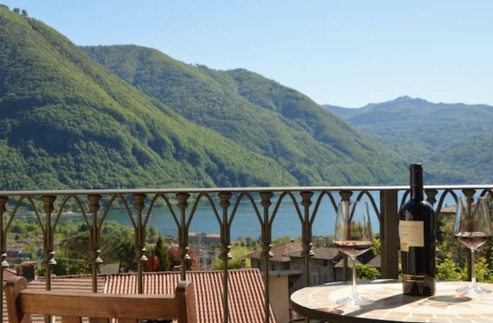 Casa Vista Lago E Giardino Porlezza Zewnętrze zdjęcie
